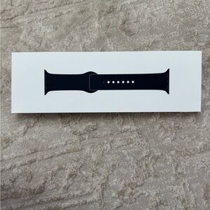 NWT Apple Watch Sport Band l Space Black l M/L